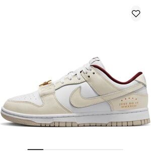 Nike Dunk Low SE Just Do It 'White Phantom' Size 6.5 (WMNS)